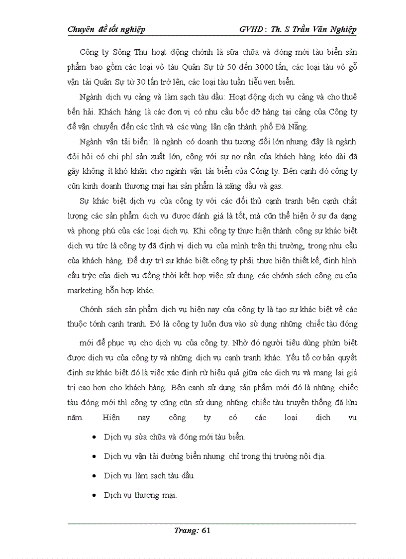 image for page :” Một số giải pháp hoàn thiện dịch vụ vận tải biển tại công ty Sông Thu
