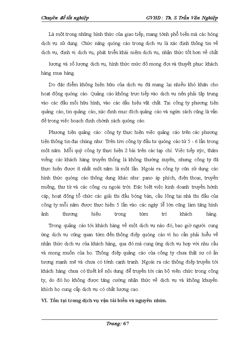 image for page :” Một số giải pháp hoàn thiện dịch vụ vận tải biển tại công ty Sông Thu
