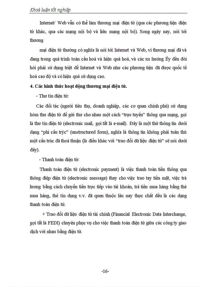 image for page Thương mại điện tử và thực trạng, giải pháp ở Việt Nam