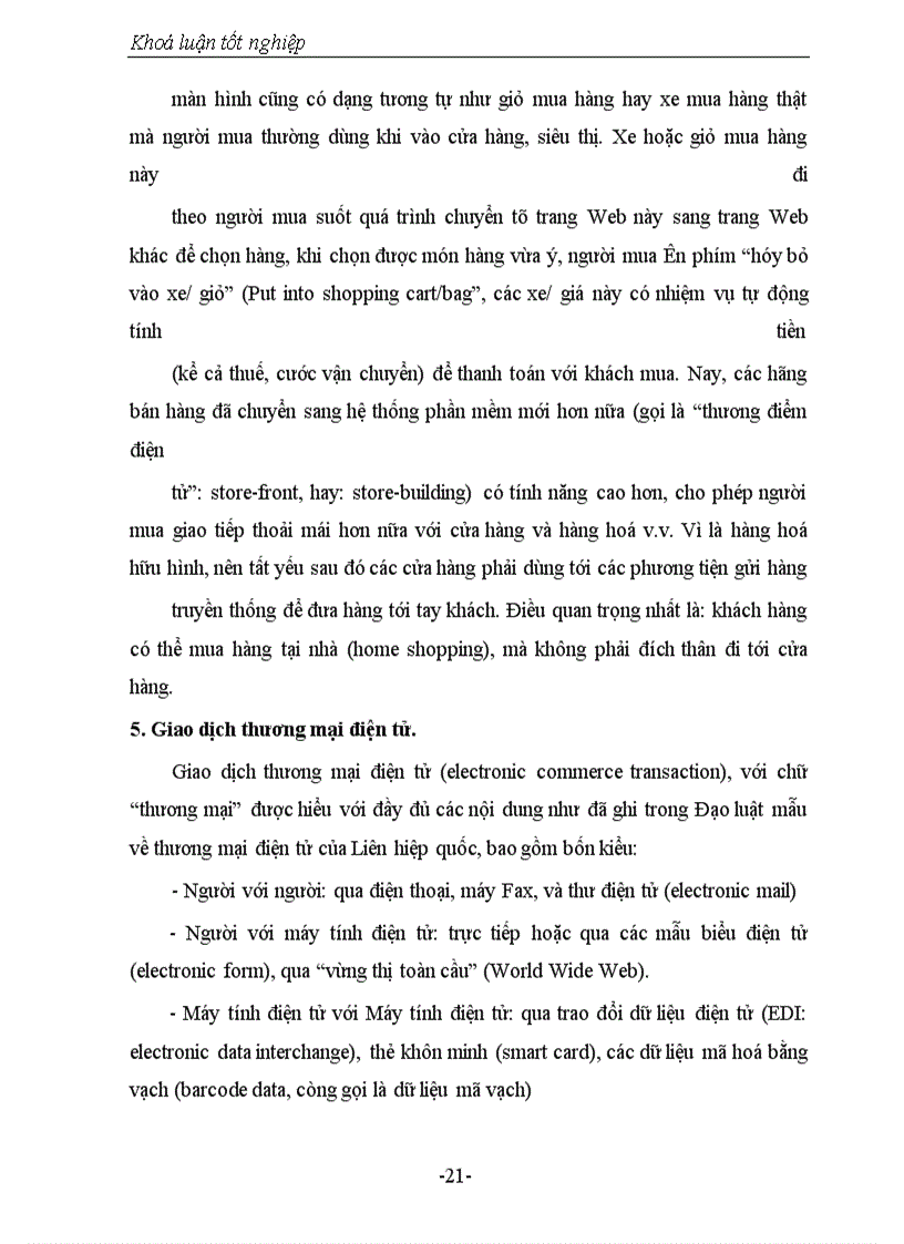 image for page Thương mại điện tử và thực trạng, giải pháp ở Việt Nam