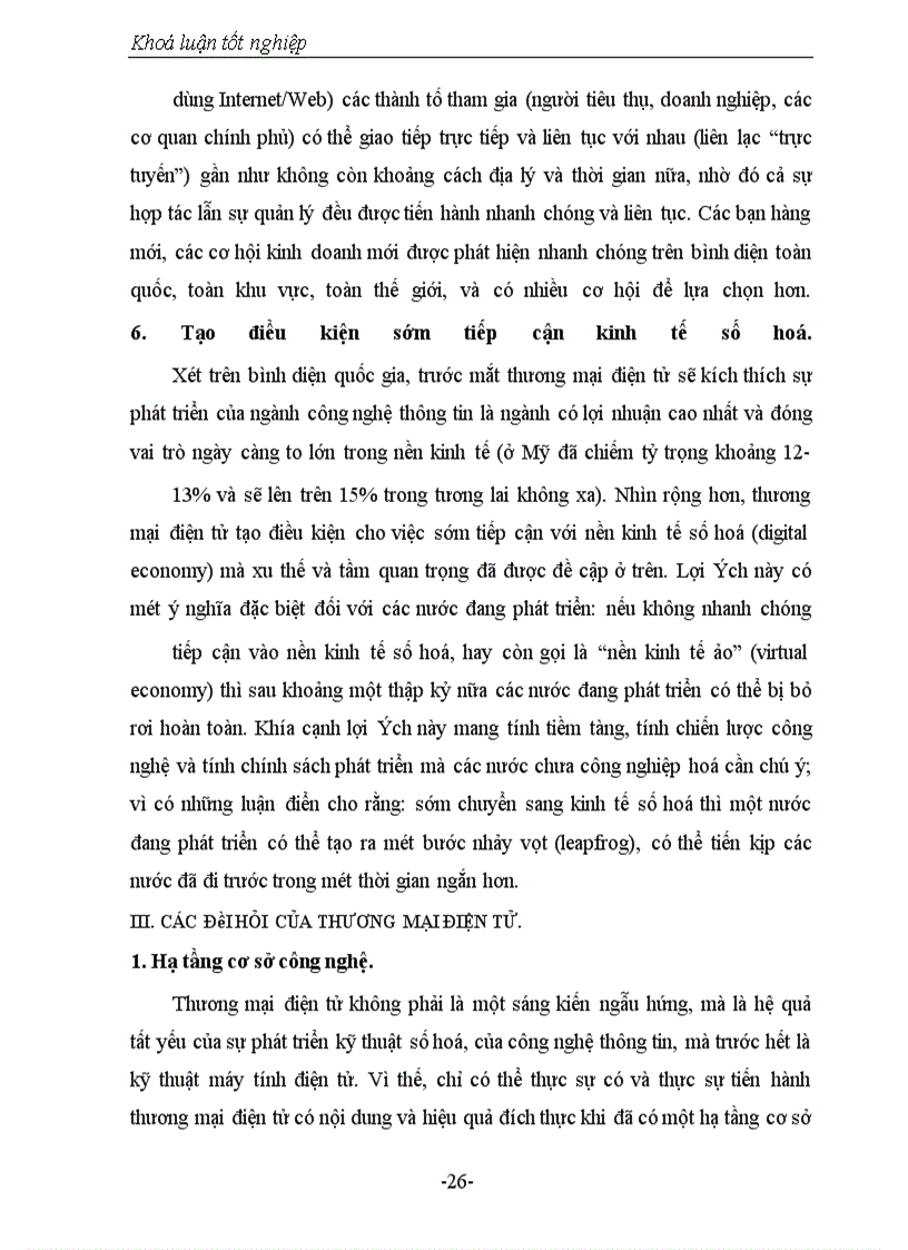 image for page Thương mại điện tử và thực trạng, giải pháp ở Việt Nam