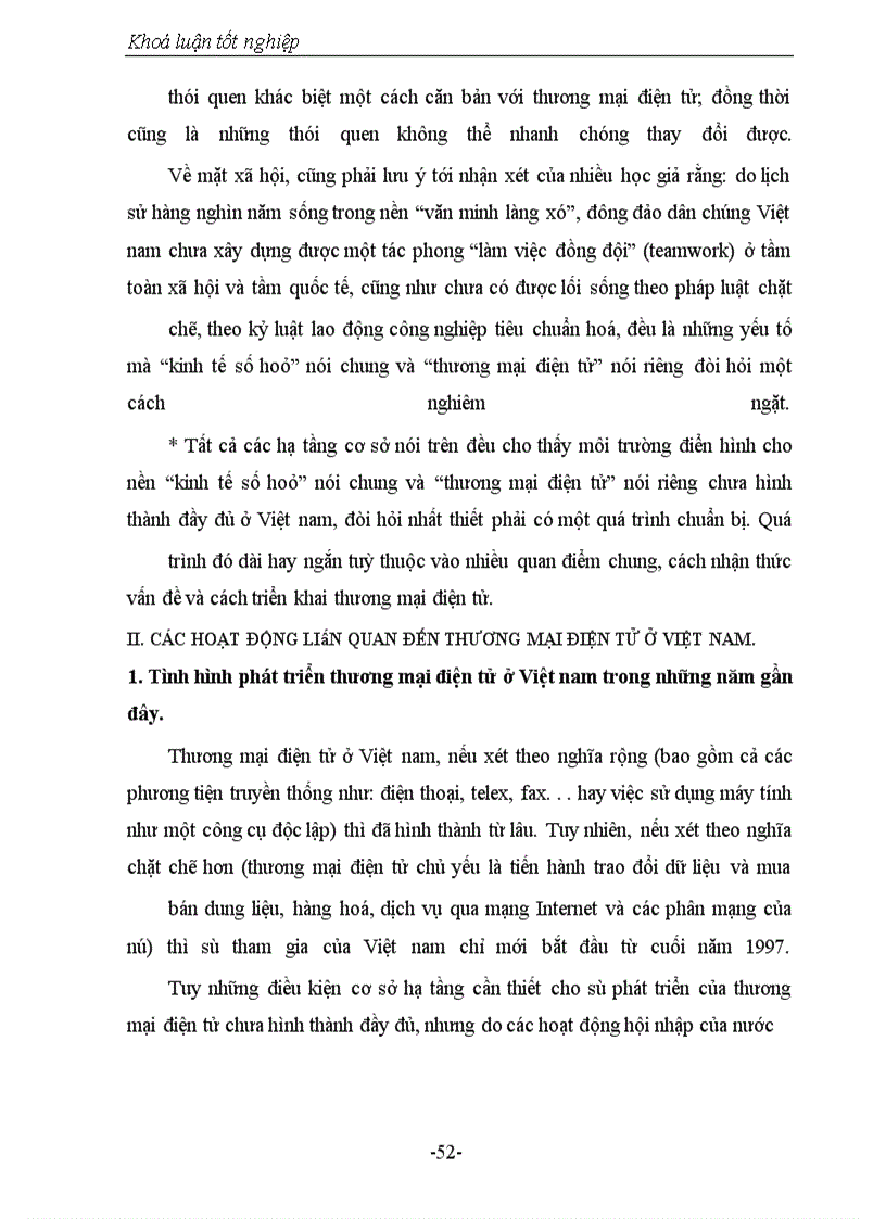 image for page Thương mại điện tử và thực trạng, giải pháp ở Việt Nam