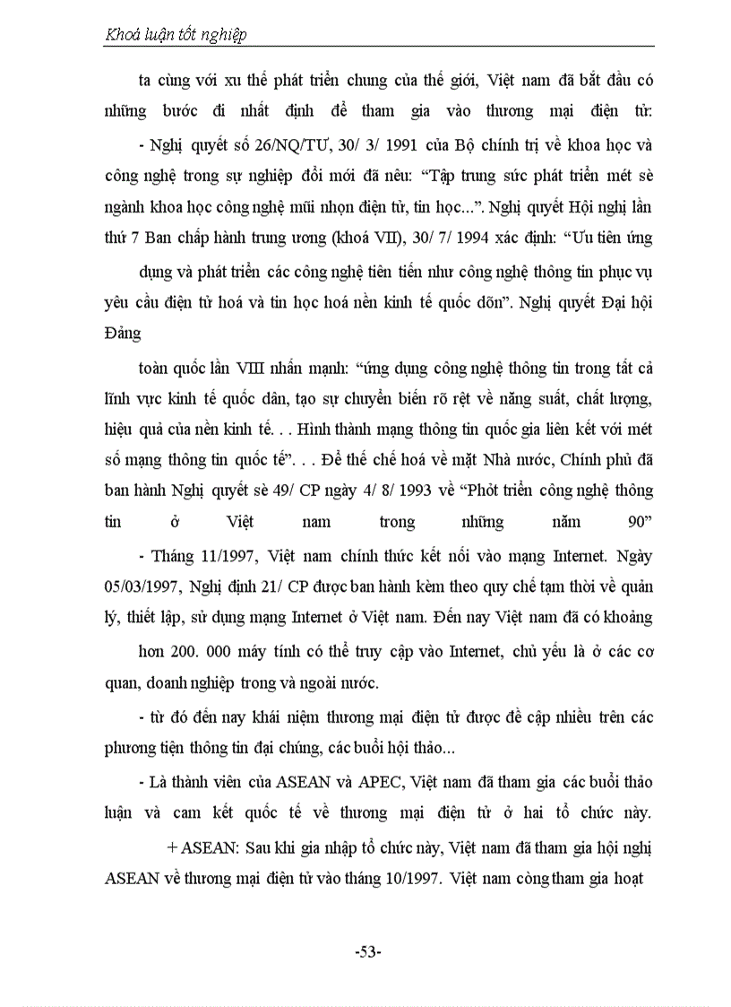 image for page Thương mại điện tử và thực trạng, giải pháp ở Việt Nam