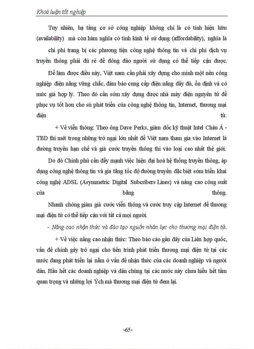 image for page Thương mại điện tử và thực trạng, giải pháp ở Việt Nam