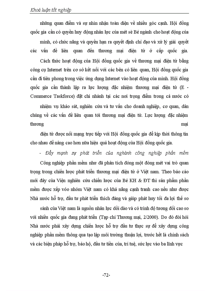 image for page Thương mại điện tử và thực trạng, giải pháp ở Việt Nam