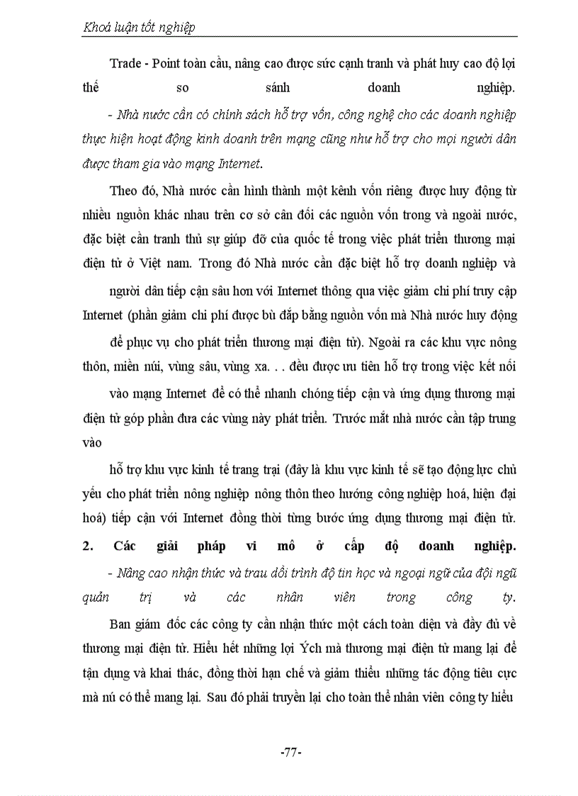 image for page Thương mại điện tử và thực trạng, giải pháp ở Việt Nam