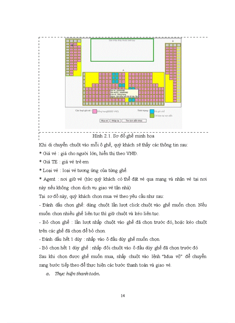 image for page Hoàn thiện mô hình bán vé trực tuyến tại website www.golwow.com