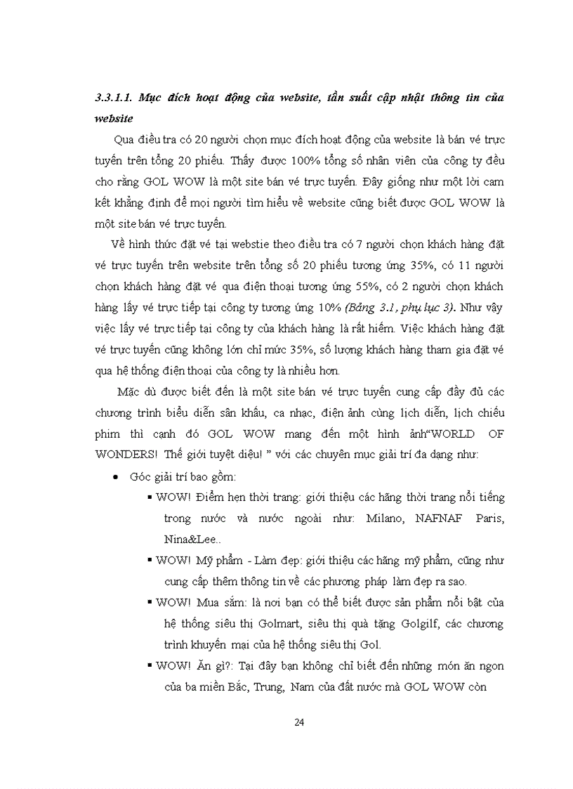 image for page Hoàn thiện mô hình bán vé trực tuyến tại website www.golwow.com