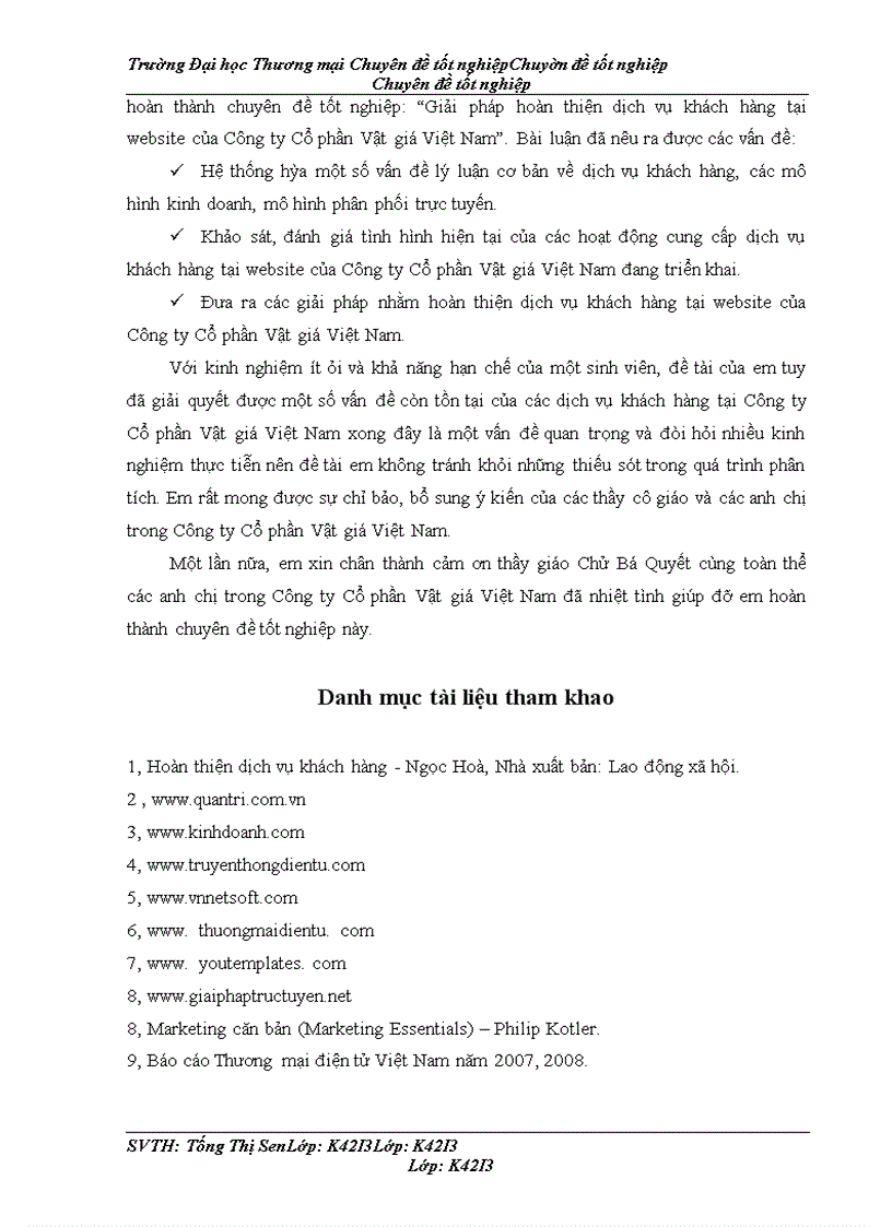 image for page Giải pháp hoàn thiện dịch vụ khách hàng tại website của Công ty cổ phần Vật giá Việt Nam