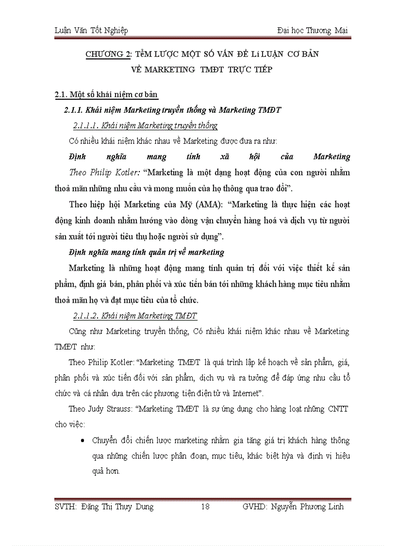 image for page Giải pháp phát triển chương trình marketing TMĐT trực tiếp của Công ty cổ phần phát triển giải pháp công nghệ TADA
