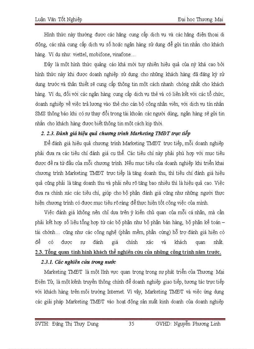 image for page Giải pháp phát triển chương trình marketing TMĐT trực tiếp của Công ty cổ phần phát triển giải pháp công nghệ TADA