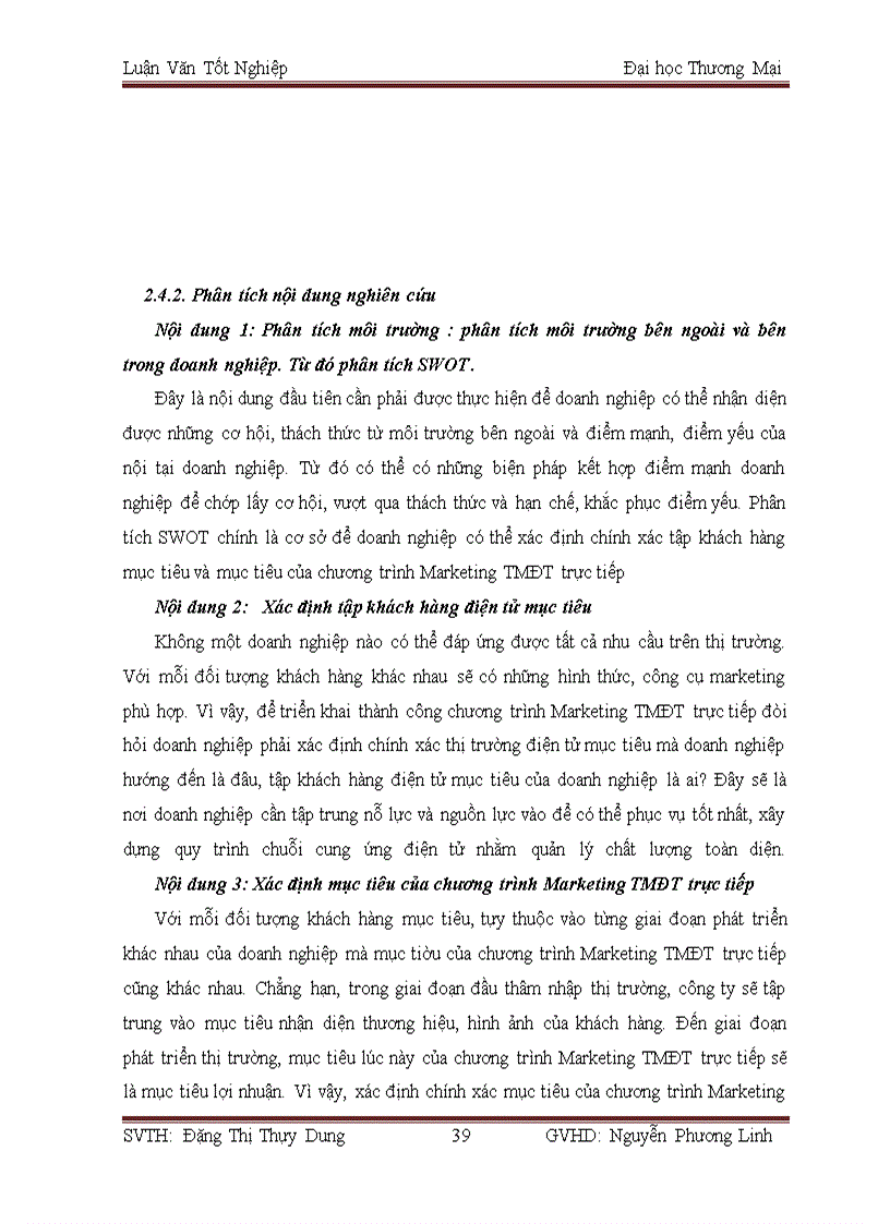 image for page Giải pháp phát triển chương trình marketing TMĐT trực tiếp của Công ty cổ phần phát triển giải pháp công nghệ TADA