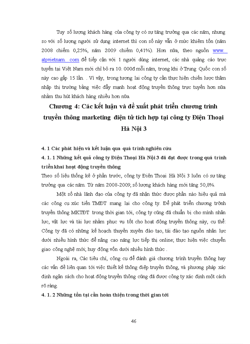 image for page Giải pháp phát triển chương trình truyền thông MKTĐT tích hợp cho công ty thông qua việc ứng dụng các công cụ xúc tiến TMĐT