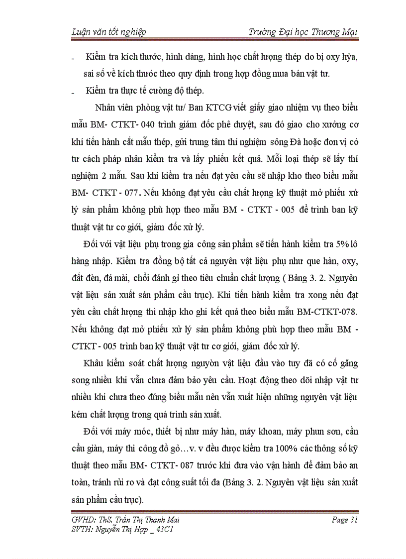 image for page Giải pháp nâng cao chất lượng sản phẩm cầu trục tại công ty cổ phần SOMECO Sông Đà