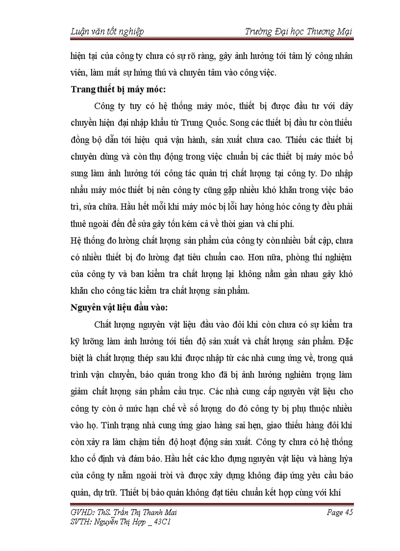 image for page Giải pháp nâng cao chất lượng sản phẩm cầu trục tại công ty cổ phần SOMECO Sông Đà