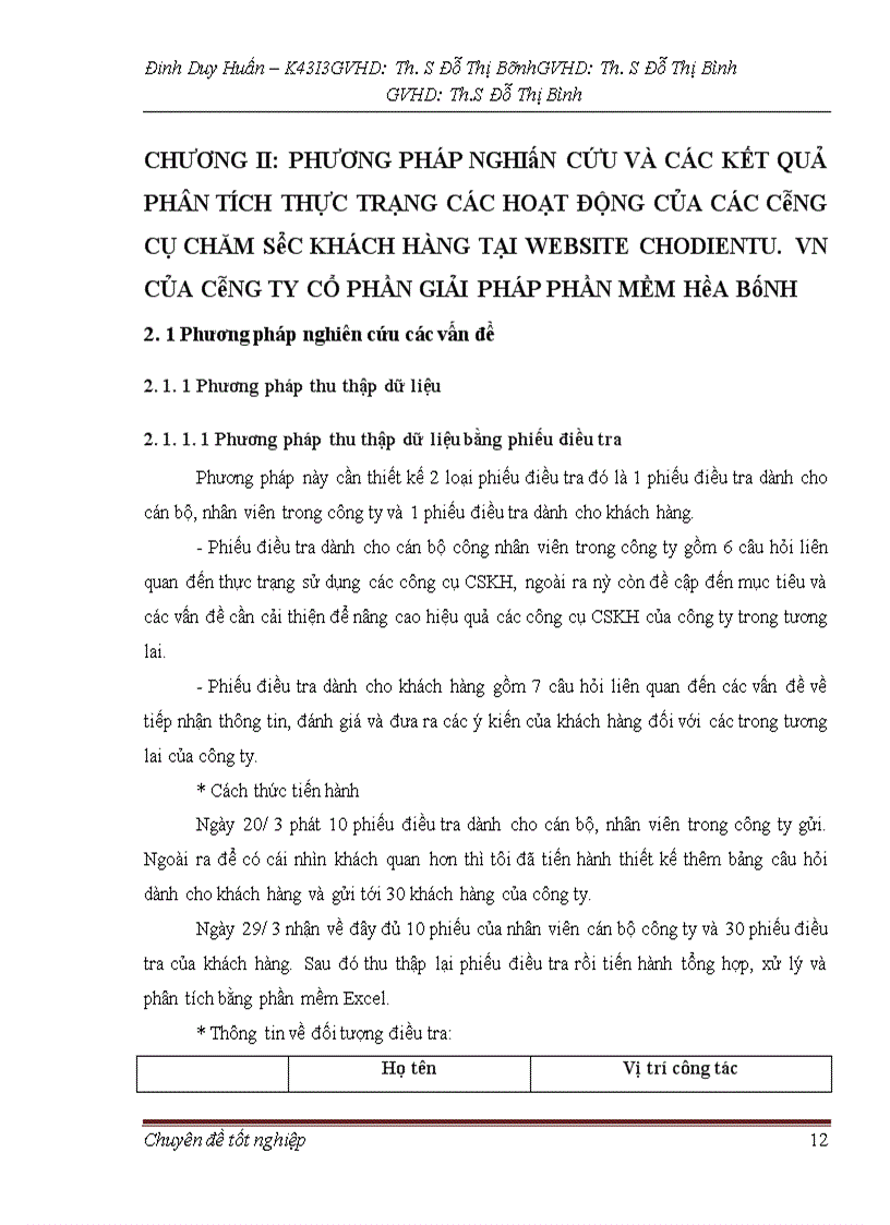 image for page Giải pháp nhằm nâng cao hiệu quả của các công cụ chăm sóc khách hàng tại website chodientu.vn của Công ty cổ phần giải pháp phần mềm Hòa Bình