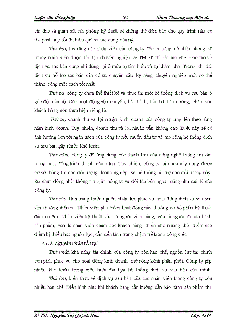 image for page Hoàn thiện dịch vụ sau bán cho khách hàng doanh nghiệp tại Công ty CP đầu tư phát triển công nghệ Thời Đại Mới