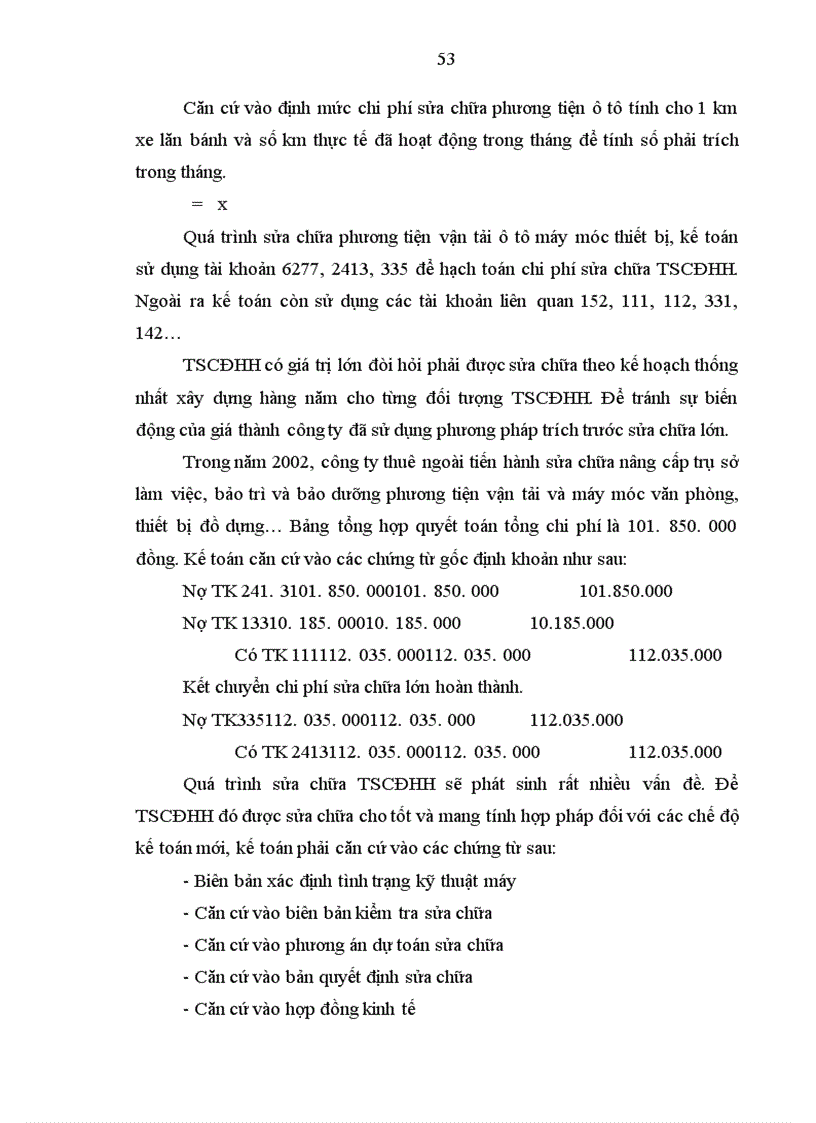 image for page Hạch toán TSCĐHH tại Công ty du lịch dịch vụ Hà Nội Toserco