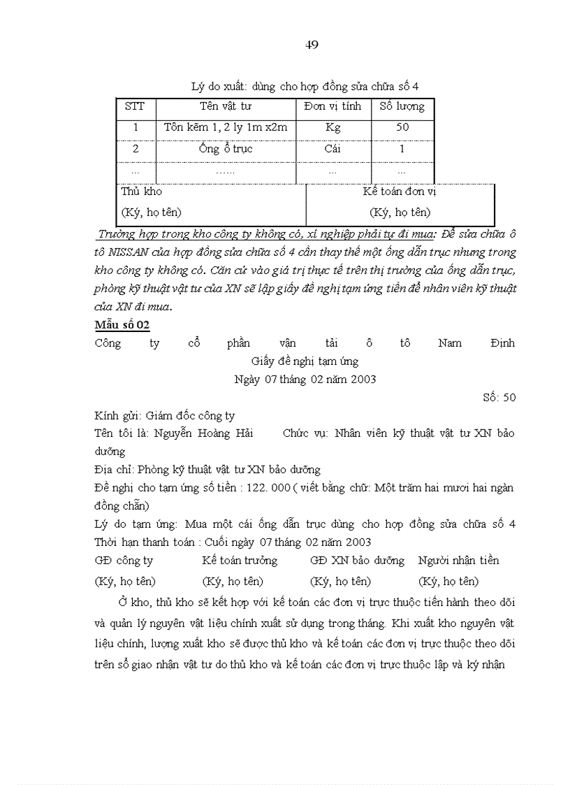 image for page Hoàn thiện công tác kế toán tập hợp chi phí sửa chữa và tính giá thành dịch vụ sửa chữa ở công ty cổ phần vận tải ô tô Nam Định