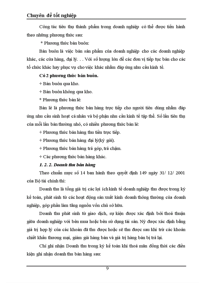 image for page Tổ chức kế toán bán hàng và xác định kết quả bán hàng ở công ty cổ phần thuốc lá và chế biến thực phẩm Bắc Giang