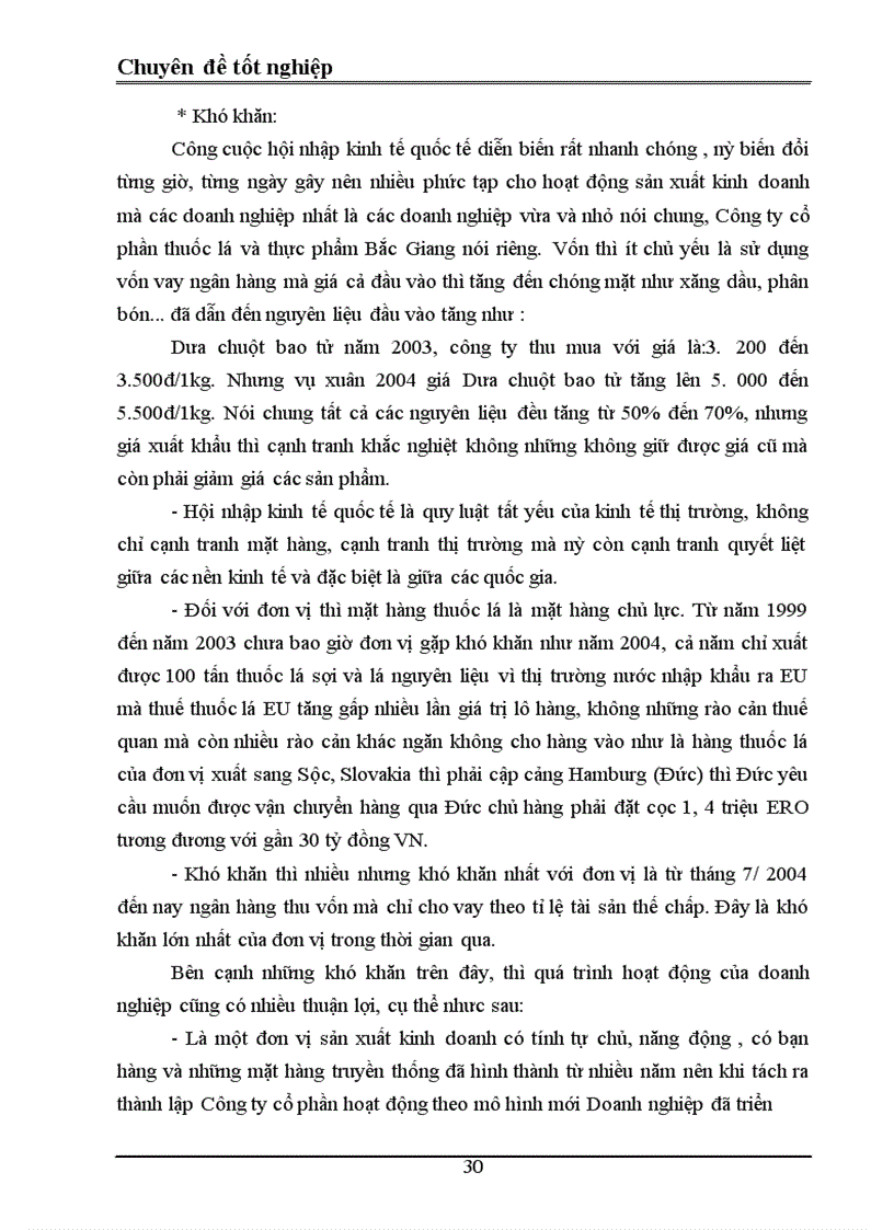 image for page Tổ chức kế toán bán hàng và xác định kết quả bán hàng ở công ty cổ phần thuốc lá và chế biến thực phẩm Bắc Giang