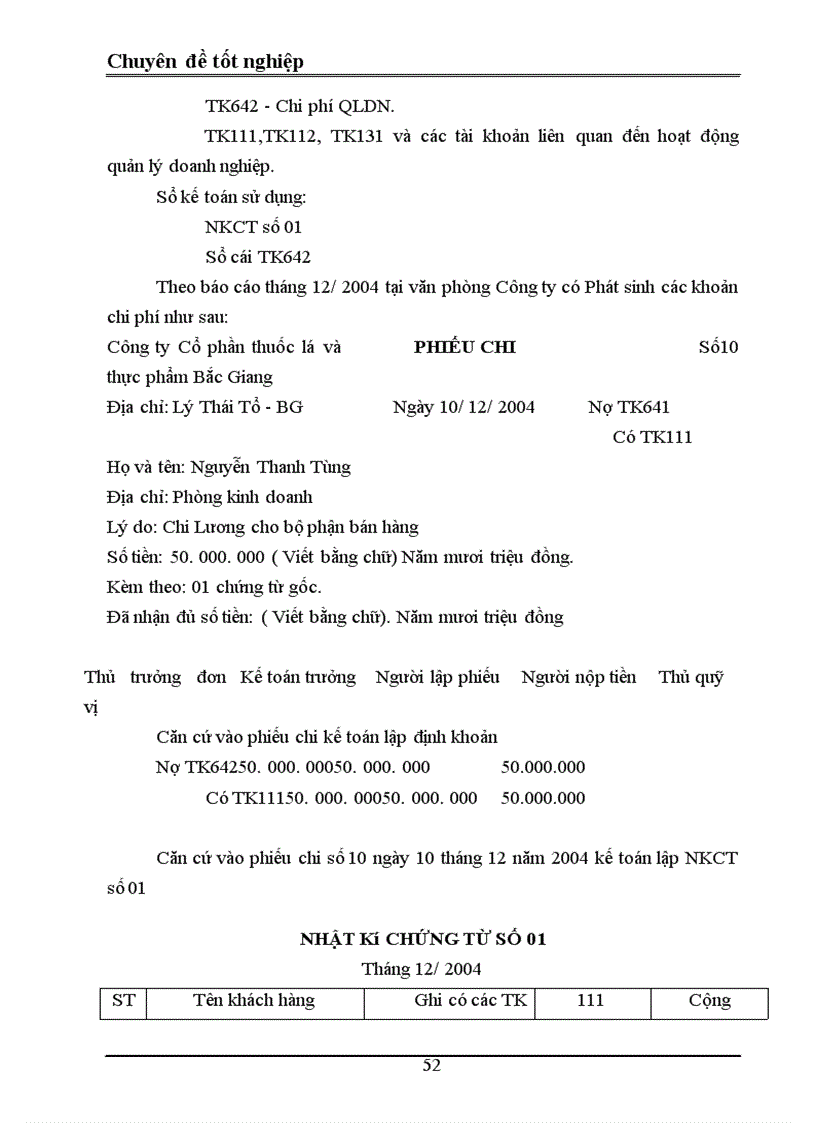 image for page Tổ chức kế toán bán hàng và xác định kết quả bán hàng ở công ty cổ phần thuốc lá và chế biến thực phẩm Bắc Giang
