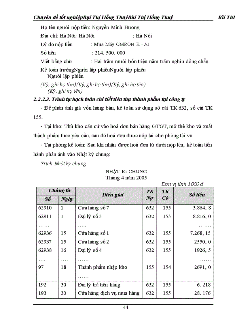 image for page Hoàn thiện hạch toán tiêu thụ thành phẩm và xác định kết quả kinh doanh