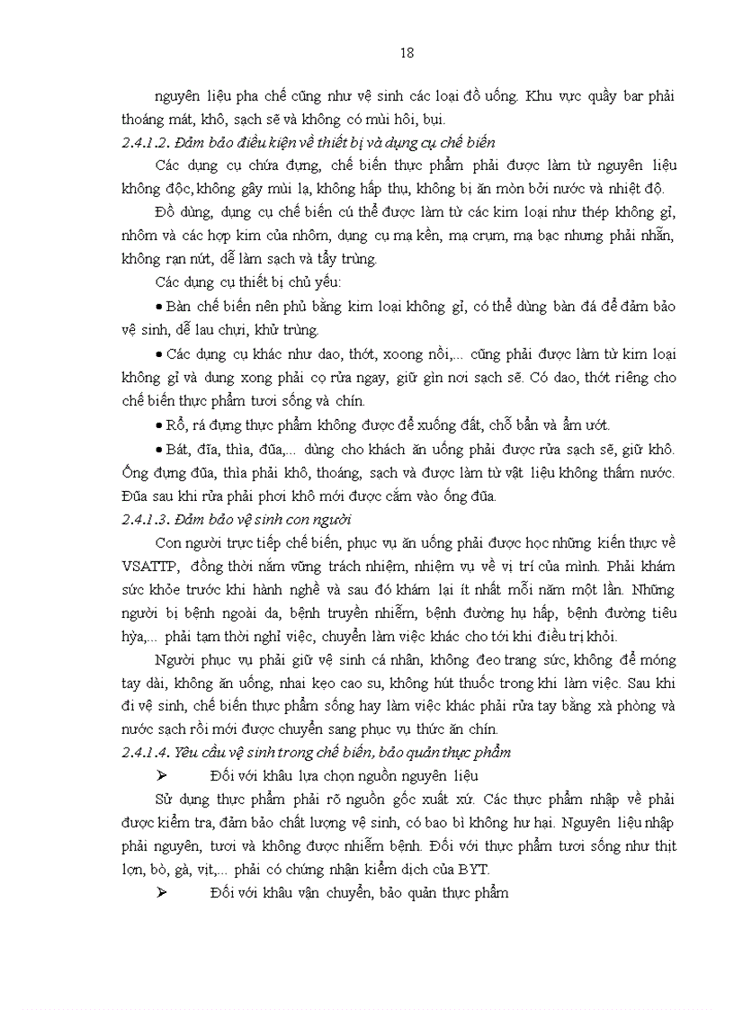 image for page Giải pháp đảm bảo vệ sinh an toàn thực phẩm tại Công ty Cổ phần Sông Potomac Hà Nội