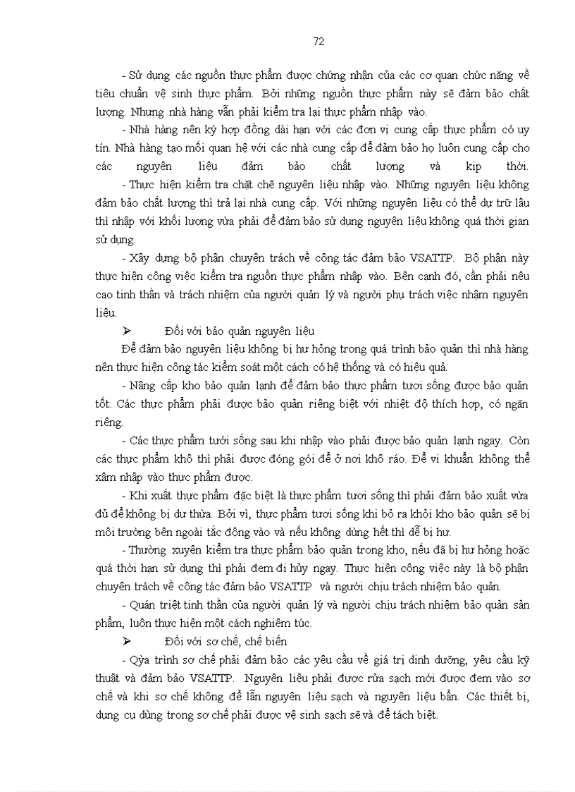 image for page Giải pháp đảm bảo vệ sinh an toàn thực phẩm tại Công ty Cổ phần Sông Potomac Hà Nội