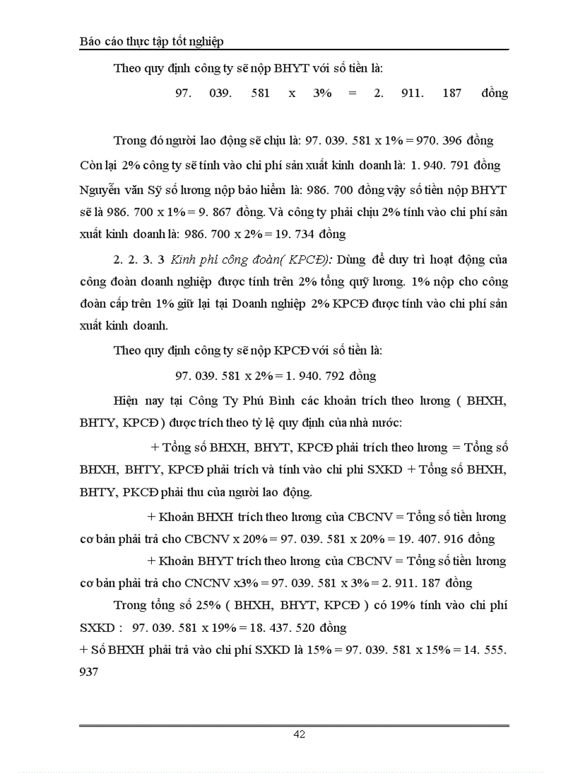 image for page Kế toán tiền lương và các khoản trích theo lương tại Công ty sản xuất Thương Mại và dịch vụ Phú Bình