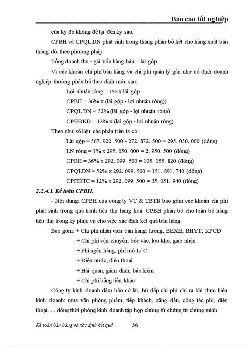 image for page Tổ chức kế toán bán hàng và xác định kết quả bán hàng ở công ty vật tư thiết bị toàn bộ - MaTexim