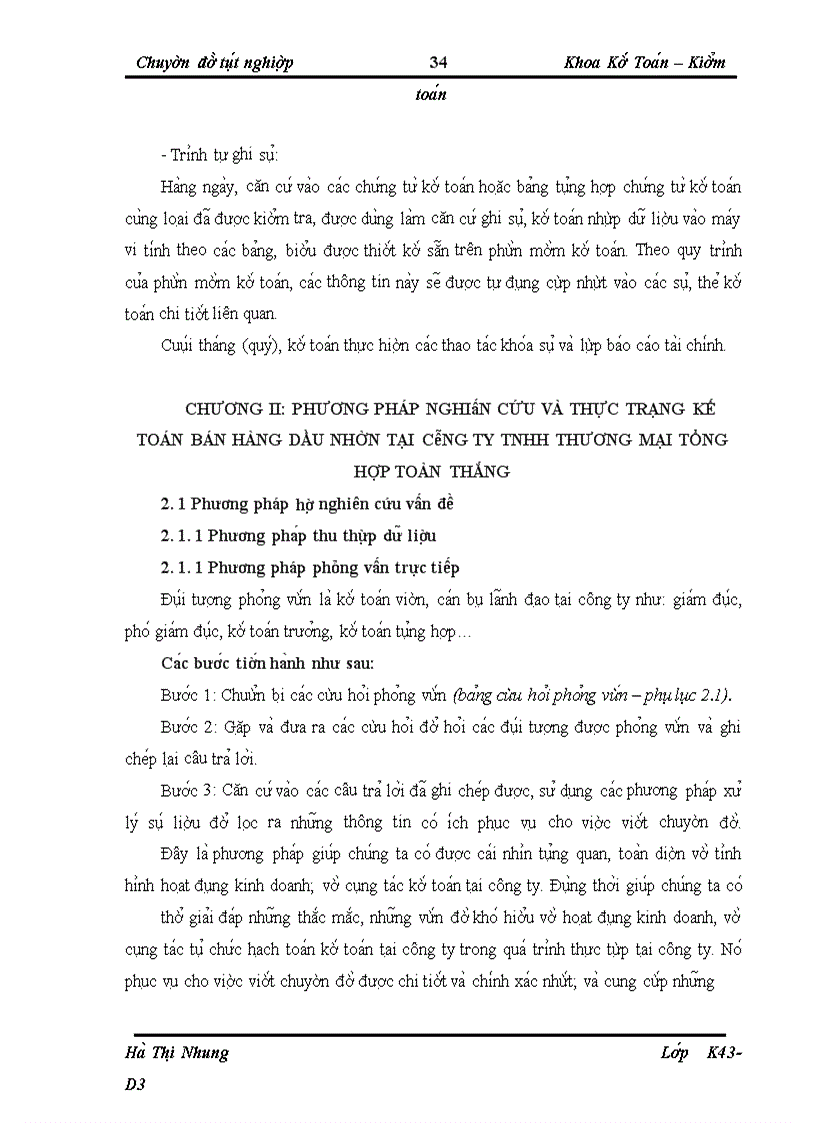 image for page Kế toán bán hàng dầu nhờn tại công ty TNHH thương mại tổng hợp Toàn Thắng