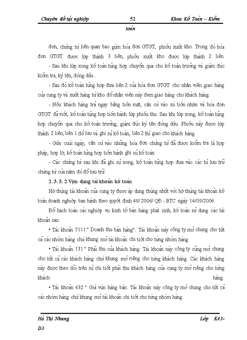 image for page Kế toán bán hàng dầu nhờn tại công ty TNHH thương mại tổng hợp Toàn Thắng