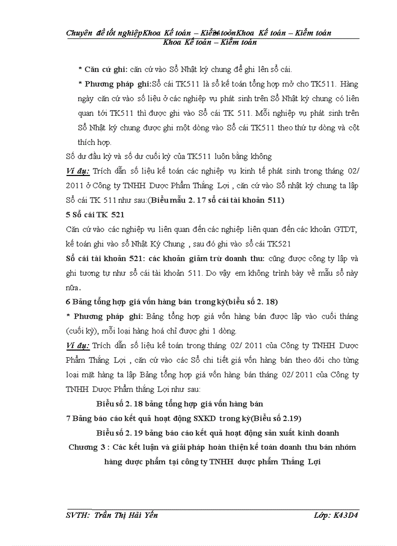 image for page Kế toán doanh thu nhóm hàng dược phẩm tại công ty TNHH dược phẩm Thắng Lợi