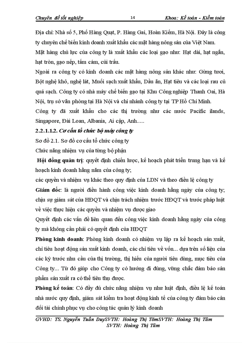 image for page Kế toán nguyên vật liệu gạo hạt tròn công ty cổ phần lương thực Bình Minh.