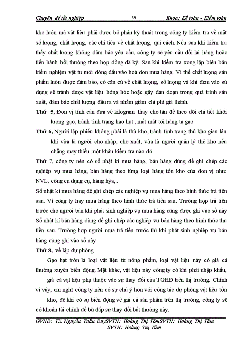 image for page Kế toán nguyên vật liệu gạo hạt tròn công ty cổ phần lương thực Bình Minh.