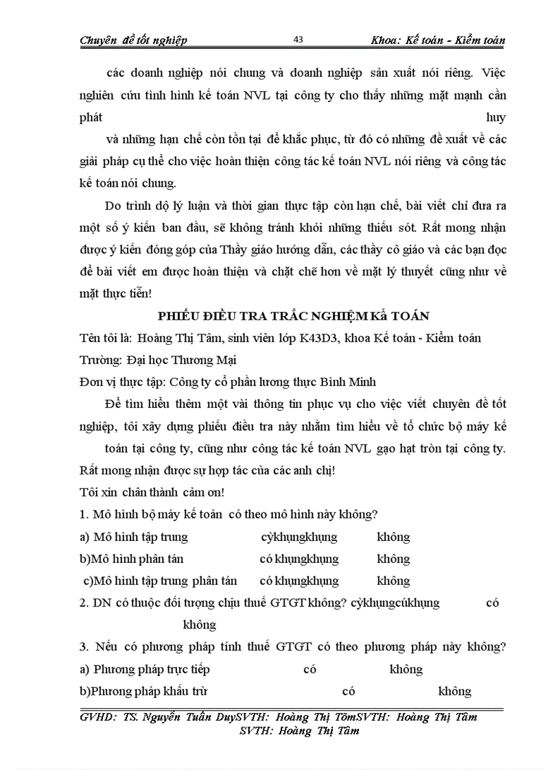 image for page Kế toán nguyên vật liệu gạo hạt tròn công ty cổ phần lương thực Bình Minh.