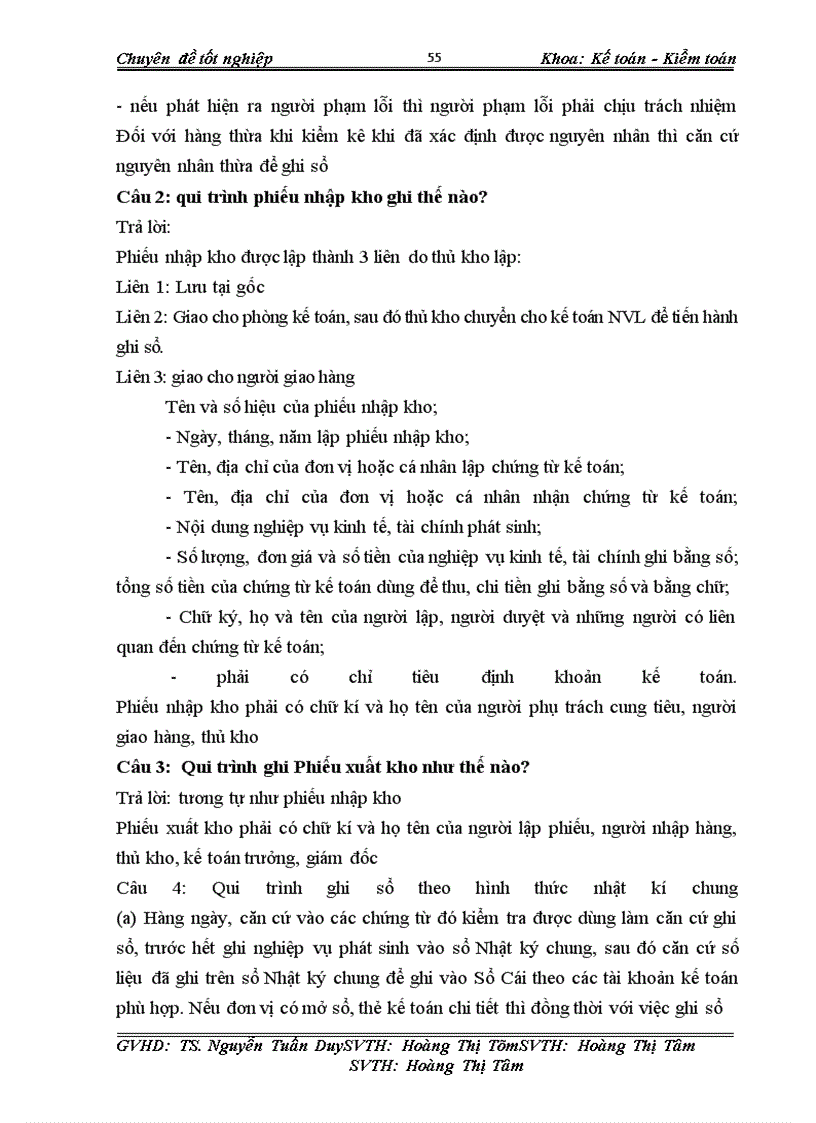 image for page Kế toán nguyên vật liệu gạo hạt tròn công ty cổ phần lương thực Bình Minh.