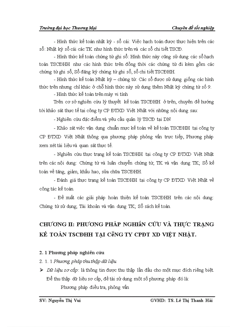 image for page Kế toán tài sản cố định hữu hình tại công ty cpđtxd việt nhật