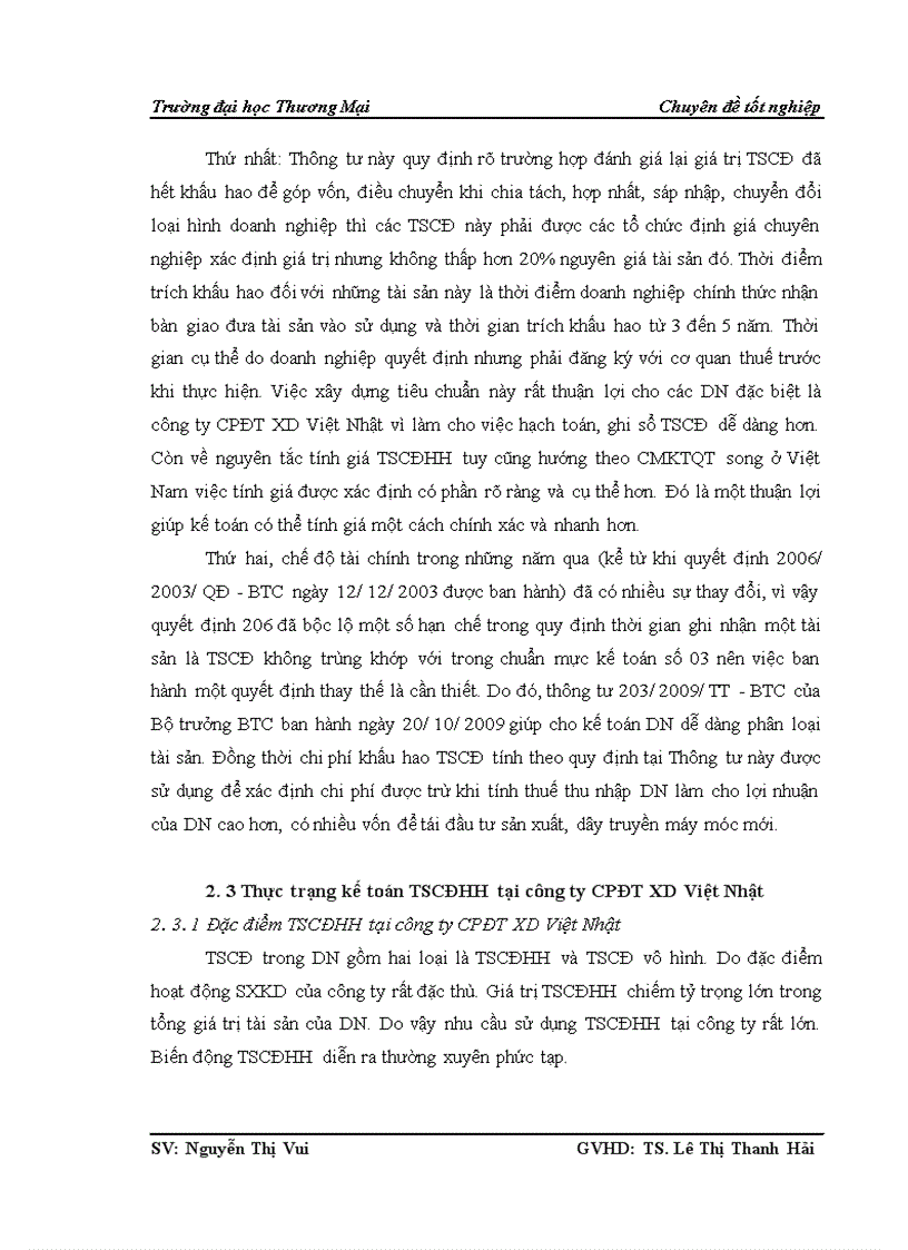 image for page Kế toán tài sản cố định hữu hình tại công ty cpđtxd việt nhật