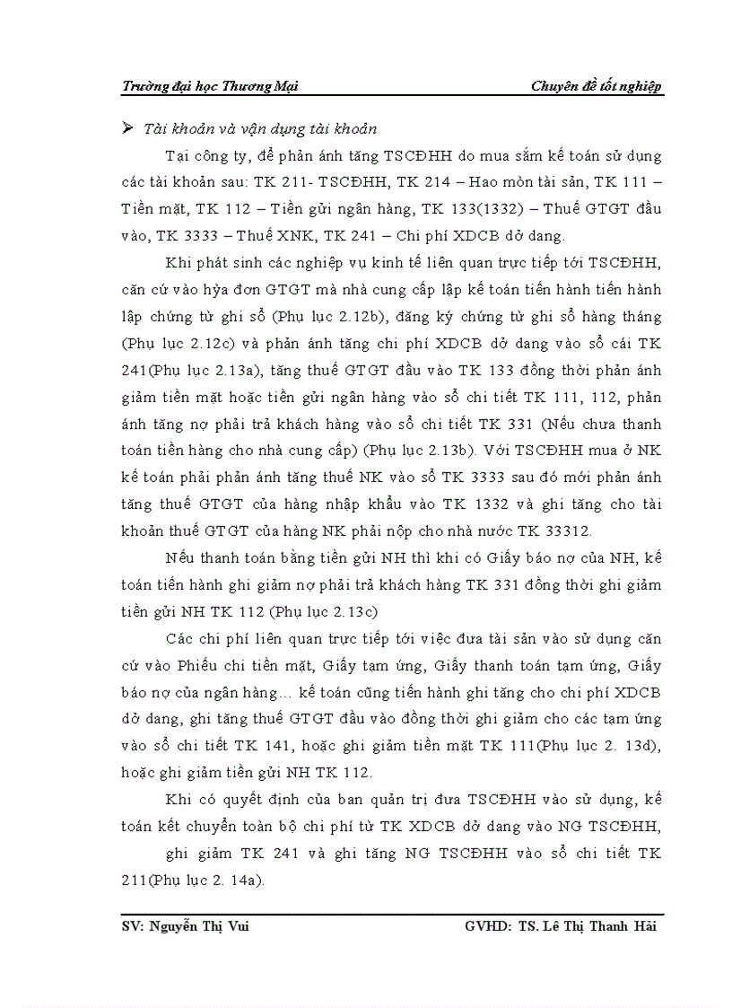 image for page Kế toán tài sản cố định hữu hình tại công ty cpđtxd việt nhật