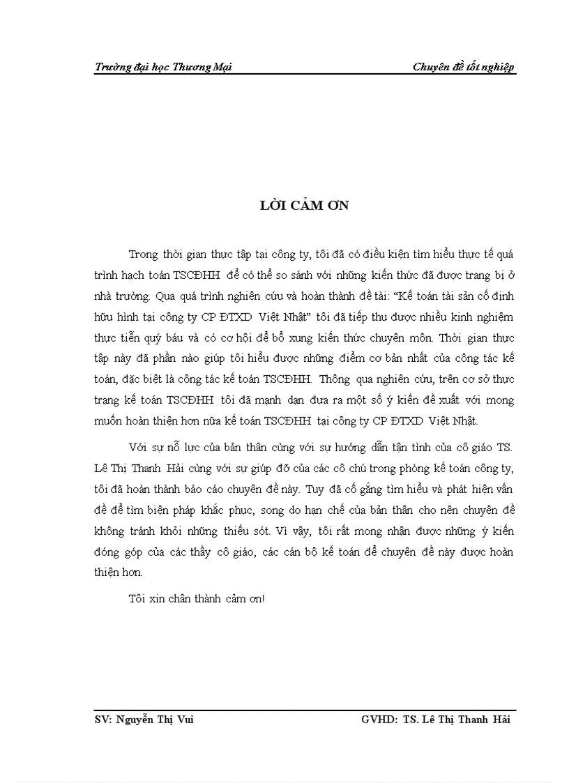 image for page Kế toán tài sản cố định hữu hình tại công ty cpđtxd việt nhật