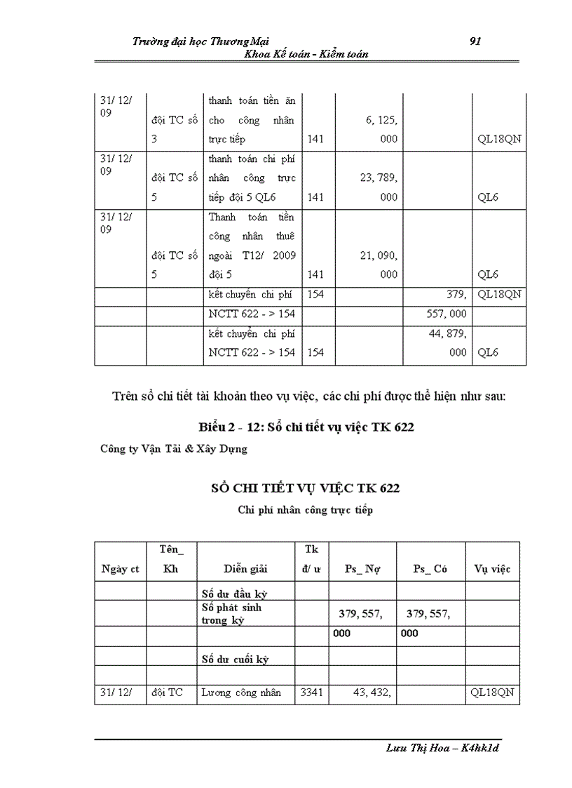 image for page Kế toán chi phí cải tạo, nâng cấp quốc lộ 18 đoạn Mông Dương - Móng Cái tại Công ty Vận tải và Xây dựng (Tranco)