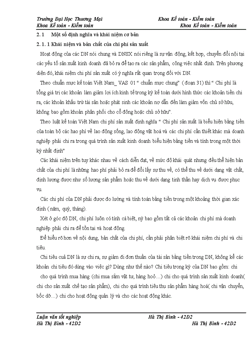 image for page Kế toán chi phí sản xuất sản phẩm bê tông tại Xí nghiệp bê tông đúc sẵn Chèm – công ty CP bê tông xây dựng Hà Nội