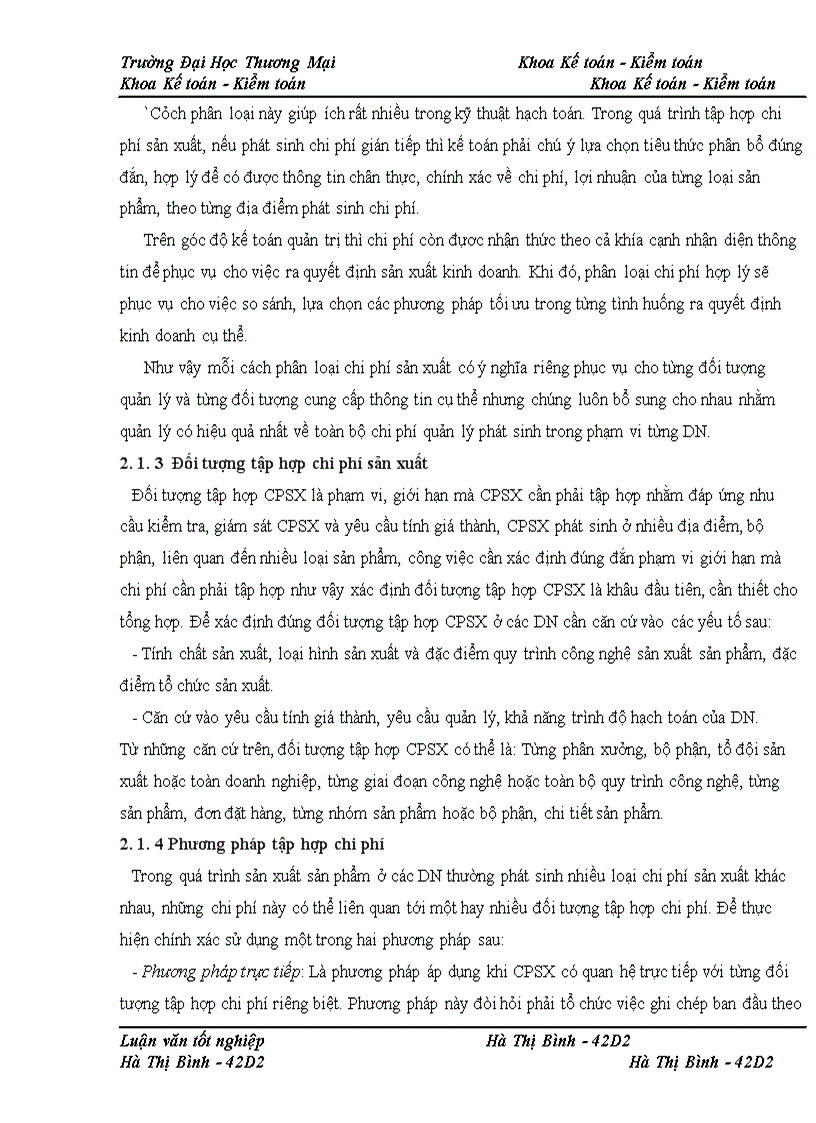 image for page Kế toán chi phí sản xuất sản phẩm bê tông tại Xí nghiệp bê tông đúc sẵn Chèm – công ty CP bê tông xây dựng Hà Nội