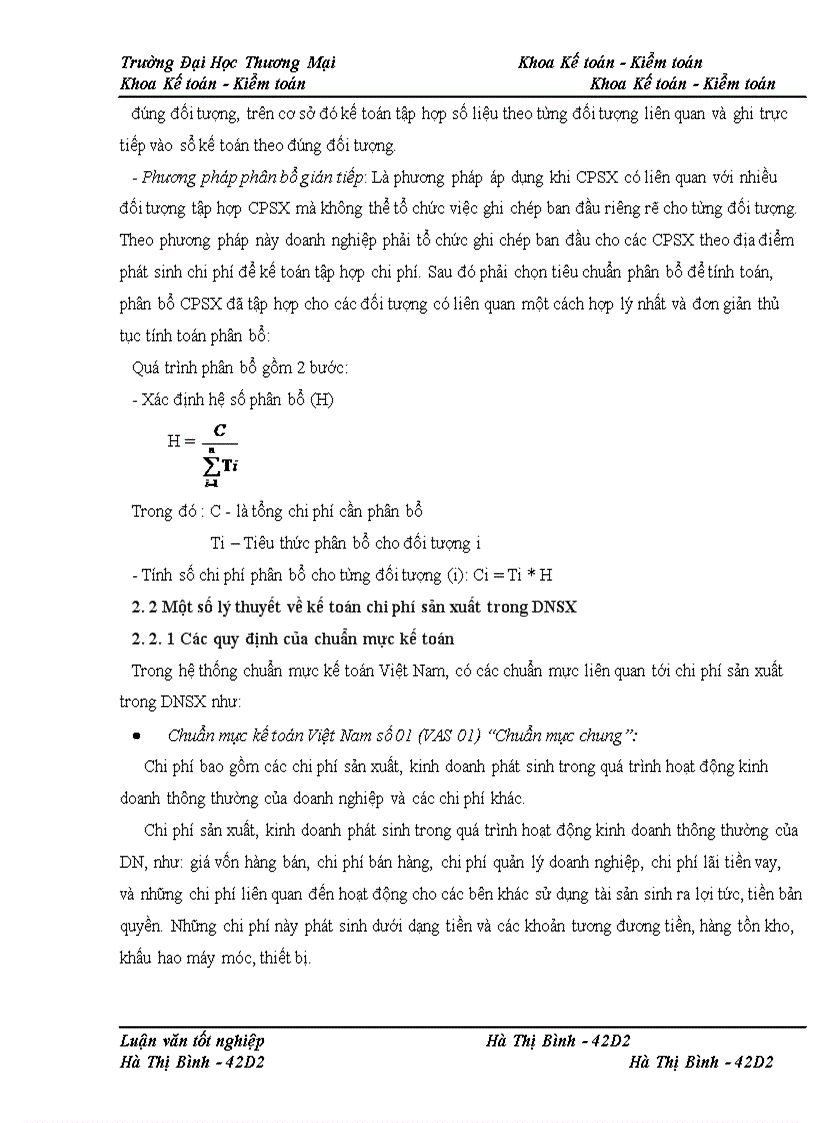 image for page Kế toán chi phí sản xuất sản phẩm bê tông tại Xí nghiệp bê tông đúc sẵn Chèm – công ty CP bê tông xây dựng Hà Nội