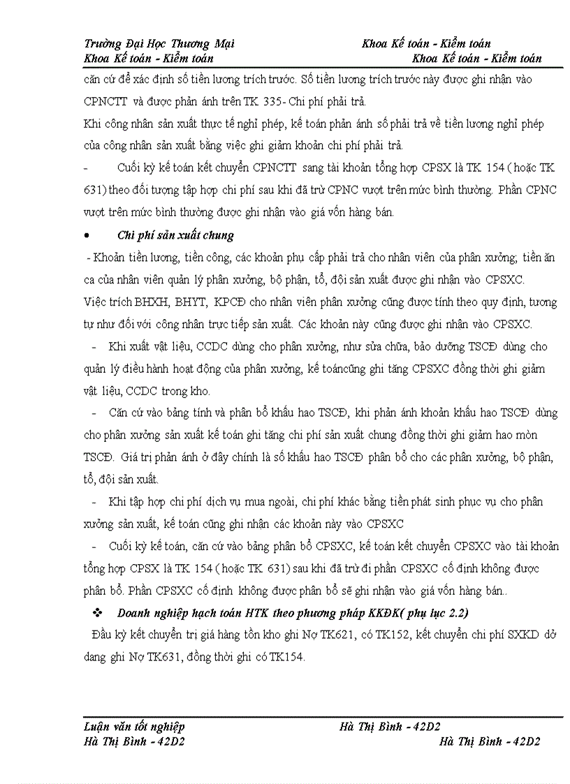 image for page Kế toán chi phí sản xuất sản phẩm bê tông tại Xí nghiệp bê tông đúc sẵn Chèm – công ty CP bê tông xây dựng Hà Nội