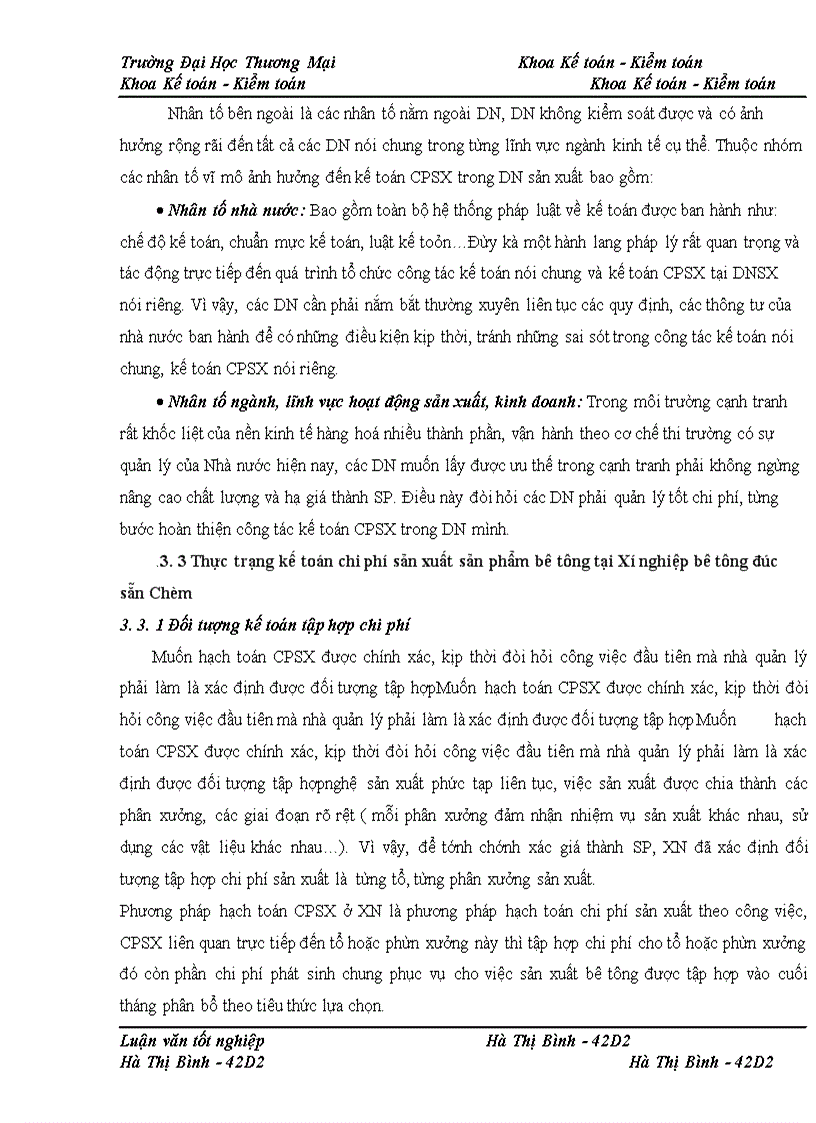 image for page Kế toán chi phí sản xuất sản phẩm bê tông tại Xí nghiệp bê tông đúc sẵn Chèm – công ty CP bê tông xây dựng Hà Nội