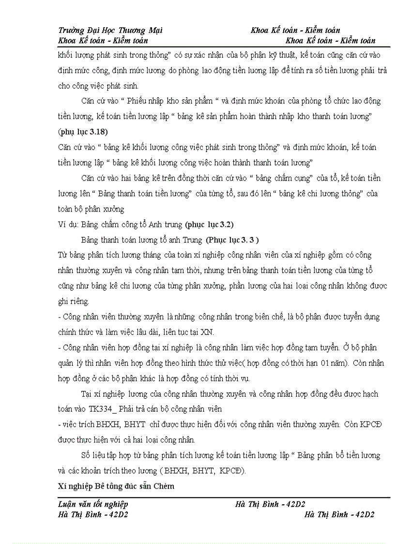 image for page Kế toán chi phí sản xuất sản phẩm bê tông tại Xí nghiệp bê tông đúc sẵn Chèm – công ty CP bê tông xây dựng Hà Nội