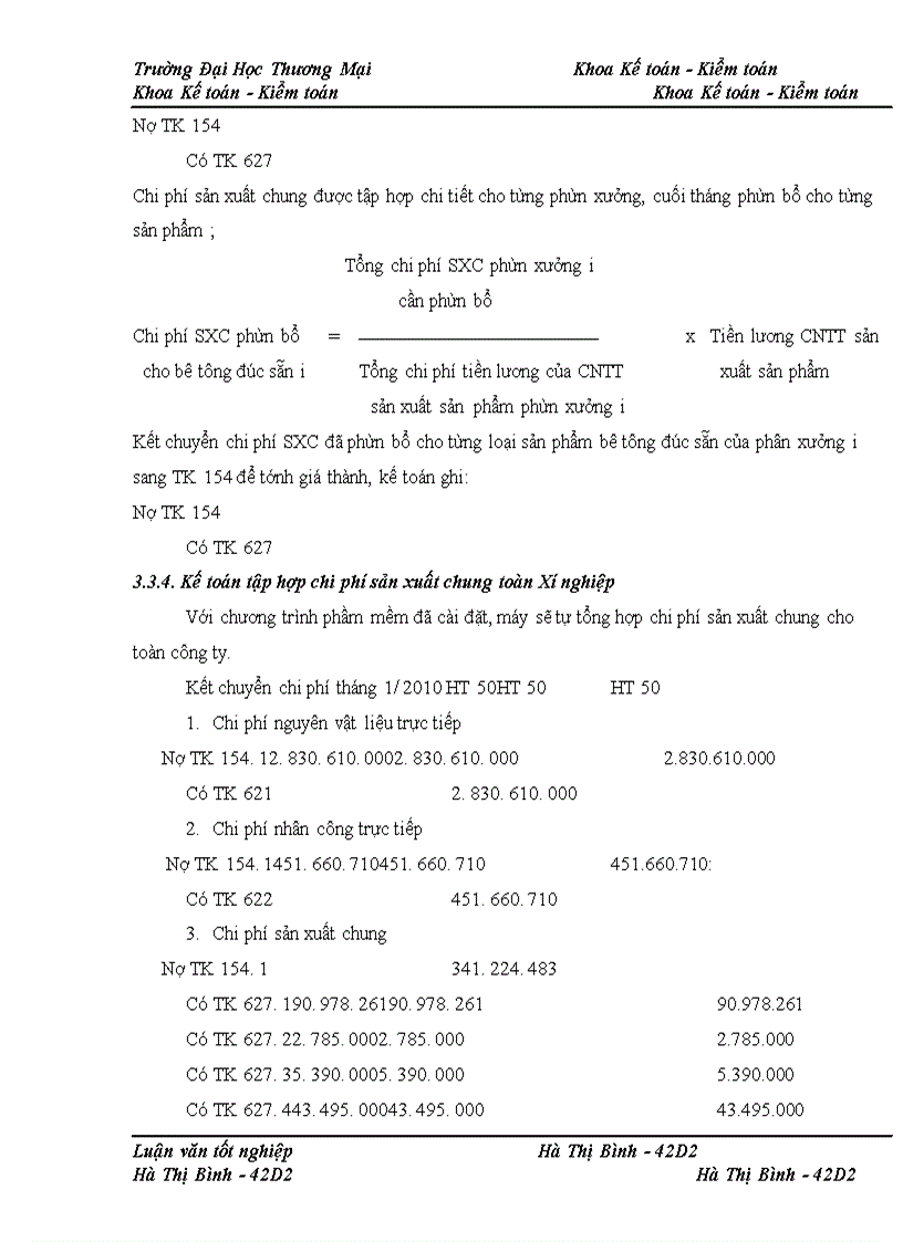 image for page Kế toán chi phí sản xuất sản phẩm bê tông tại Xí nghiệp bê tông đúc sẵn Chèm – công ty CP bê tông xây dựng Hà Nội